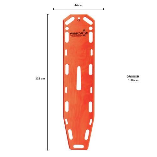Tablero Espinal Madera Naranja